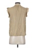 Vero Moda 100% Polyester Tan Short Sleeve Blouse Size S - photo 2