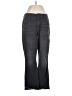 CAbi Chevron-herringbone Gray Jeans Size 4 - photo 1