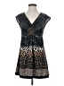 ECI Animal Print Black Cocktail Dress Size S - photo 1