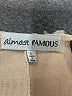 Almost Famous Tan Cocktail Dress Size L - photo 7