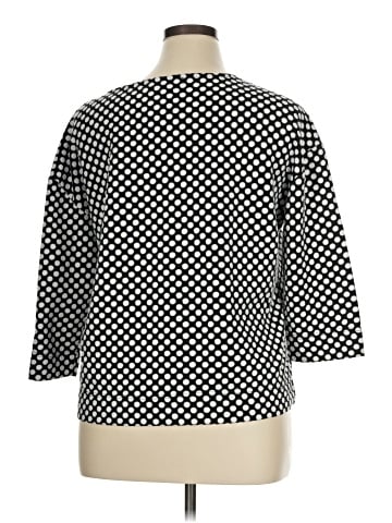 Rose + Olive 3/4 Sleeve Top (view 2)