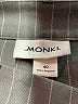 Monki Stripes Gray Casual Pants Size EU 40 / US 10 - photo 7
