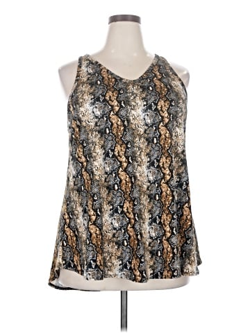 Cool Melon Sleeveless Blouse (view 1)