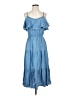 Old Navy 100% Lyocell Blue Casual Dress Size XS - photo 1