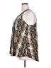 Cool Melon 100% Polyester Silver Sleeveless Blouse Size 2X - photo 5