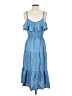 Old Navy 100% Lyocell Blue Casual Dress Size XS - photo 2