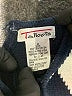 Talbots 100% Cotton Argyle Blue Pullover Sweater Size M - photo 7