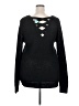 Ambiance Apparel 100% Acrylic Solid Black Pullover Sweater Size 2X - photo 2