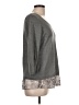 White House Black Market Gray Pullover Sweater Size L - photo 4