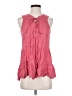 Floreat 100% Rayon Pink Sleeveless Blouse Size 4 - photo 1