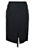 Express Design Studio Solid Black Formal Skirt Size 0 - photo 2