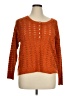 LC Lauren Conrad 100% Acrylic Orange Pullover Sweater Size XL - photo 1
