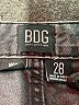 BDG 100% Cotton Chevron-herringbone Gray Jeans Size 28 waist - photo 7