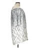 Blu Pepper 100% Rayon Silver Casual Dress Size L - photo 4