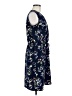 Originality 100% Polyester Paisley Blue Casual Dress Size M - photo 4