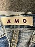 AMO 100% Cotton Blue Jeans Size 27 waist - photo 7