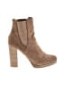 Charlotte Russe Tan Ankle Boots Size 7 - photo 1