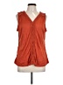 Carolyn Taylor Orange Sleeveless Blouse Size L - photo 1