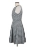 Elle Polka Dots Gray Casual Dress Size 4 - photo 5