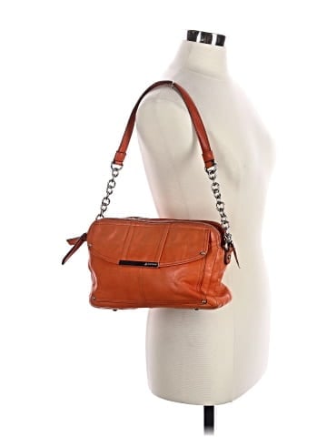 B Makowsky Leather Shoulder Bag (view 2)
