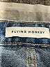 Flying Monkey 100% Cotton Hearts Blue Jeans Size 28 waist - photo 4