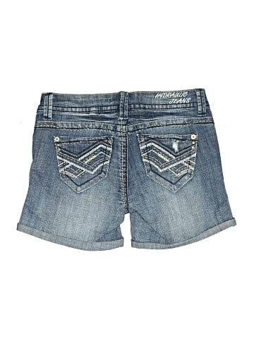Hydraulic Denim Shorts (view 2)
