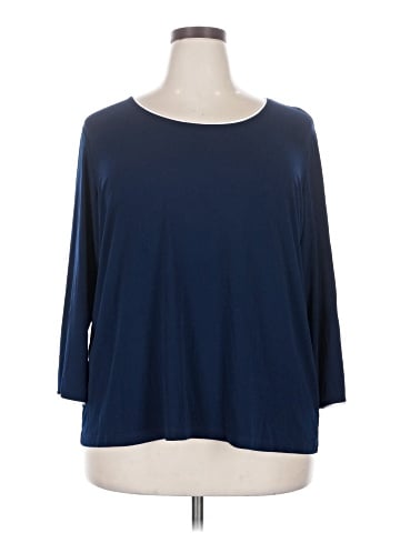 Susan Graver 3/4 Sleeve T-Shirt (view 1)