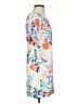 R&K Print White Casual Dress Size 4 - photo 4