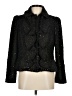 INC International Concepts 100% Polyester Tweed Black Jacket Size M (petite) - photo 1