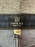Just Black Solid Blue Jeans Size 28 waist - photo 7