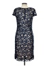 Jackie Jon Paisley Blue Cocktail Dress Size 10 - photo 2