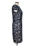 Jackie Jon Paisley Blue Cocktail Dress Size 10 - photo 4
