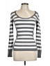 Guess Stripes Gray Pullover Sweater Size L - photo 1