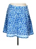 MICHAEL Michael Kors 100% Polyester Paisley Blue Casual Skirt Size 10 - photo 1