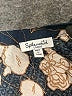 Splendid 100% Rayon Black 3/4 Sleeve Blouse Size L - photo 7