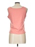 Ruby Rd. 100% Cotton Pink Sleeveless T-Shirt Size L (petite) - photo 2