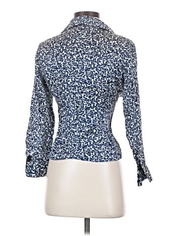 Alfani Long Sleeve Silk Top (view 2)