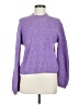 Banana Republic 100% Cotton Purple Pullover Sweater Size M - photo 1