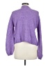 Banana Republic 100% Cotton Purple Pullover Sweater Size M - photo 2