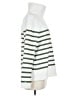 Dudley Stephens 100% Polyester Stripes White Turtleneck Sweater Size M - photo 4