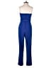 Bailey Blue Solid Blue Jumpsuit Size XS - photo 2