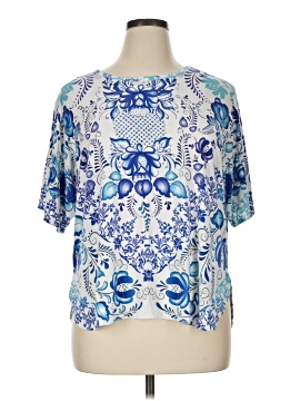 Johnny Was Short Sleeve Blouse