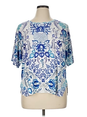 Johnny Was Short Sleeve Blouse (view 1)