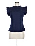 Mine Blue Short Sleeve Top Size M - photo 1