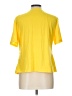 Unbranded Yellow Short Sleeve Blouse Size L - photo 2