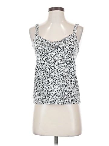 Madewell Daisy Jacquard Tie-Front Cami Top (view 1)