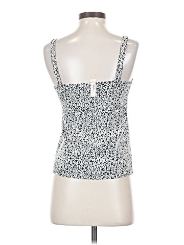 Madewell Daisy Jacquard Tie-Front Cami Top (view 2)