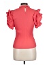 Haute Monde 100% Polyester Red Short Sleeve Turtleneck Size L - photo 2