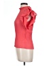 Haute Monde 100% Polyester Red Short Sleeve Turtleneck Size L - photo 5