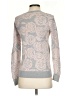 Ann Taylor LOFT Outlet Floral Gray Pullover Sweater Size XS - photo 2